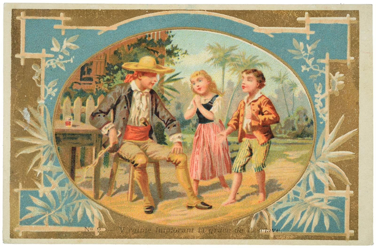 N° 2. - Virginie implorant la grâce de l'esclave. (titre inscrit)