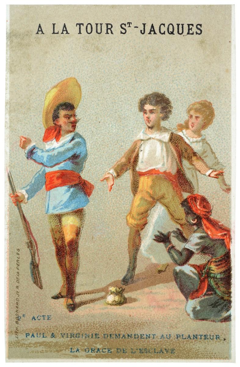 2e ACTE / PAUL & VIRGINIE DEMANDENT AU PLANTEUR / LA GRACE DE L'ESCLAVE (titre inscrit)