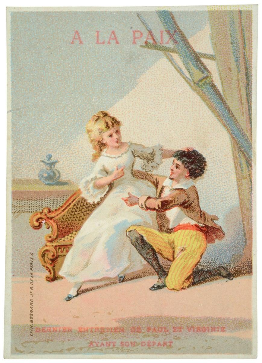 DERNIER ENTRETIEN DE PAUL ET VIRGINIE / AVANT SON DÉPART (titre inscrit)