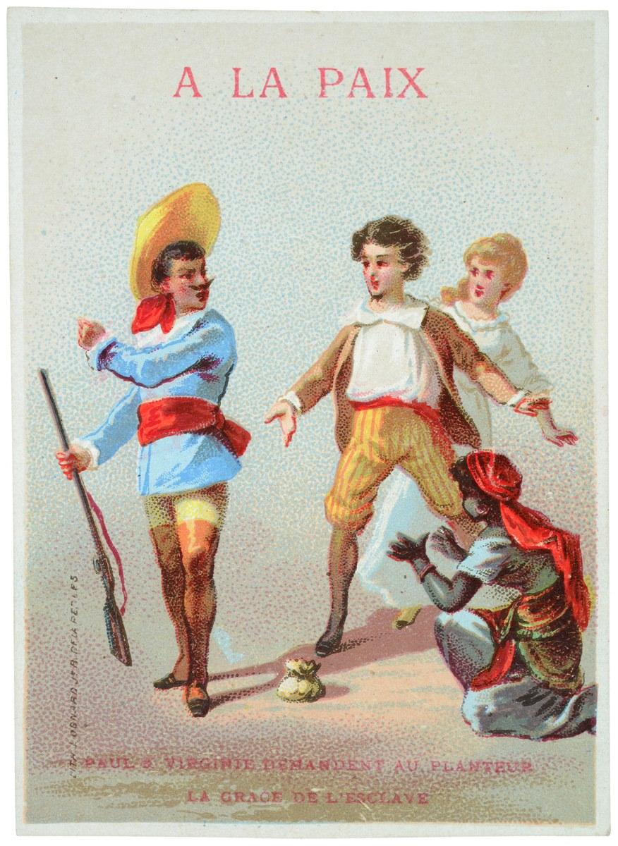 PAUL & VIRGINIE DEMANDENT AU PLANTEUR / LA GRACE DE L'ESCLAVE (titre inscrit)
