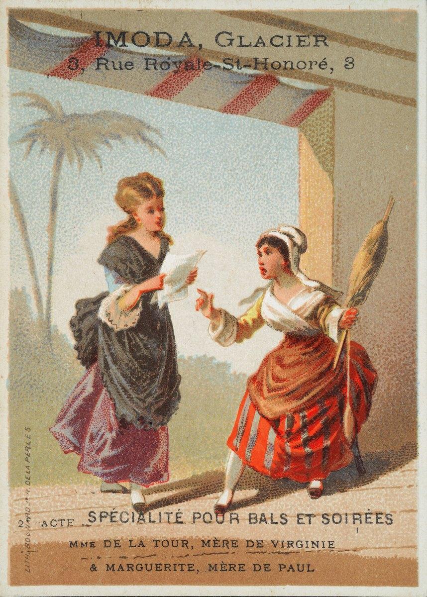 2e ACTE / MME DE LA TOUR, MÈRE DE VIRGINIE / & MARGUERITE, MÈRE DE PAUL (titre inscrit)