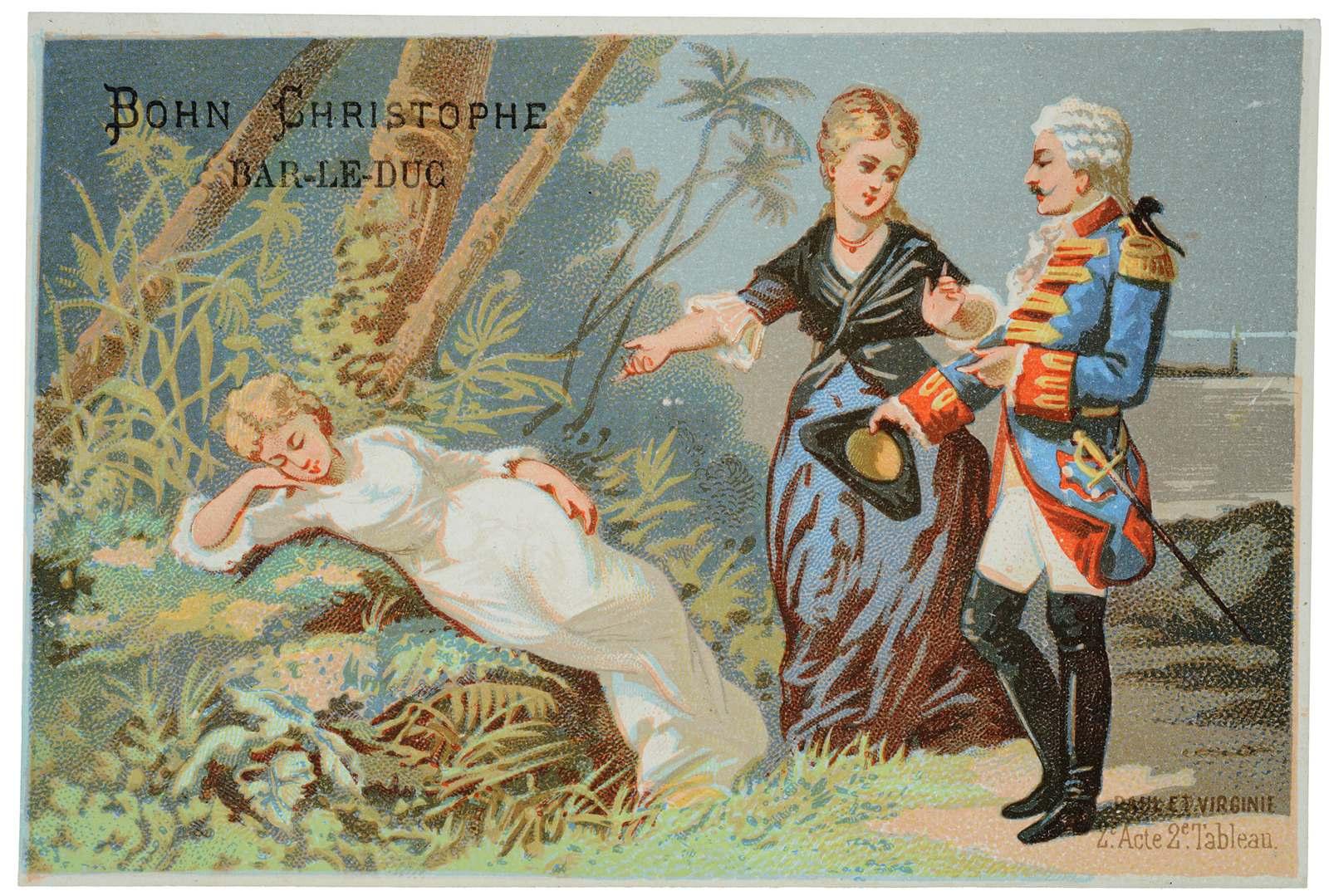 PAUL ET VIRGINIE / 2e. Acte, 2e. Tableau. (titre inscrit)