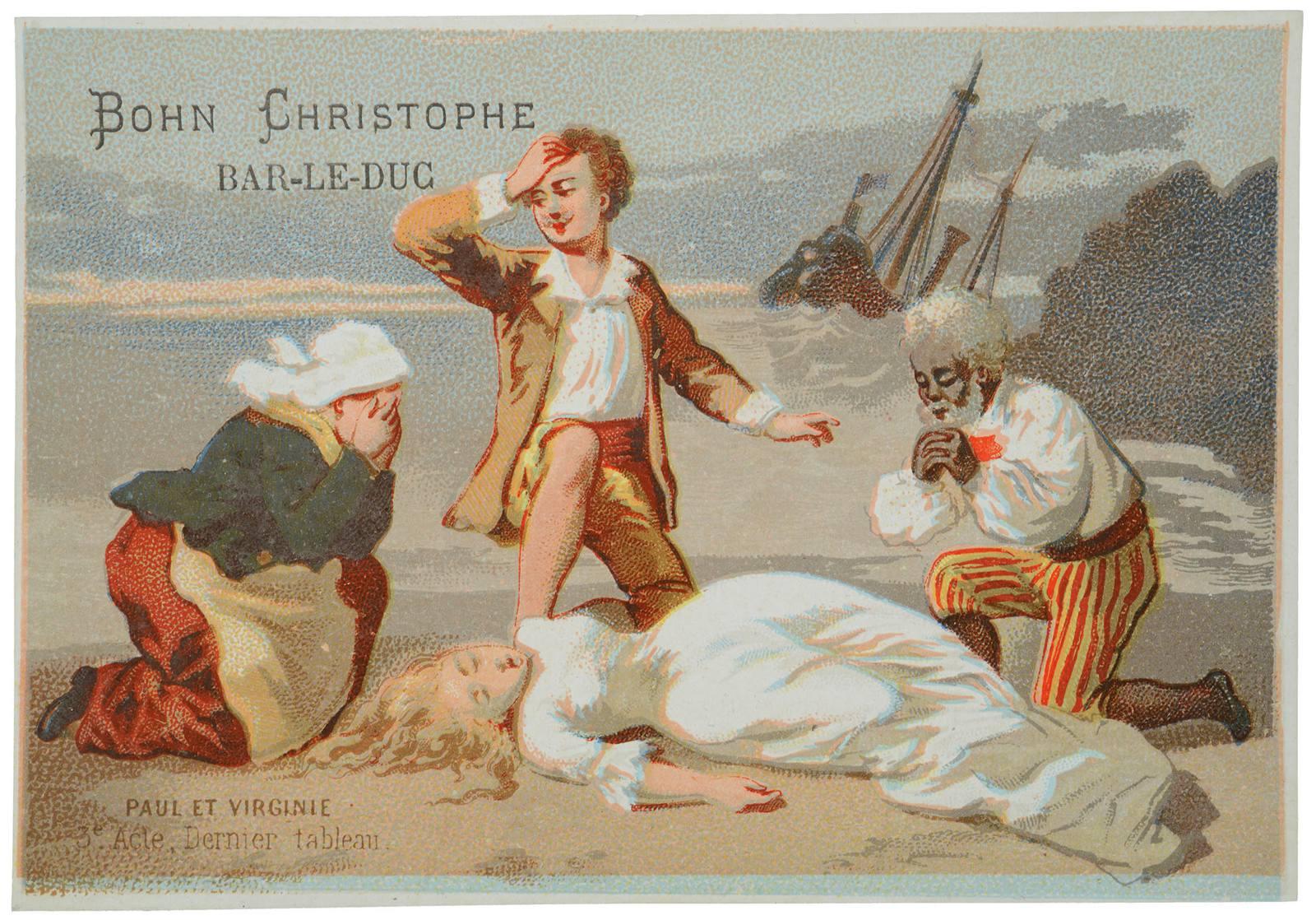 PAUL ET VIRGINIE / 3e. Acte, Dernier tableau. (titre inscrit)