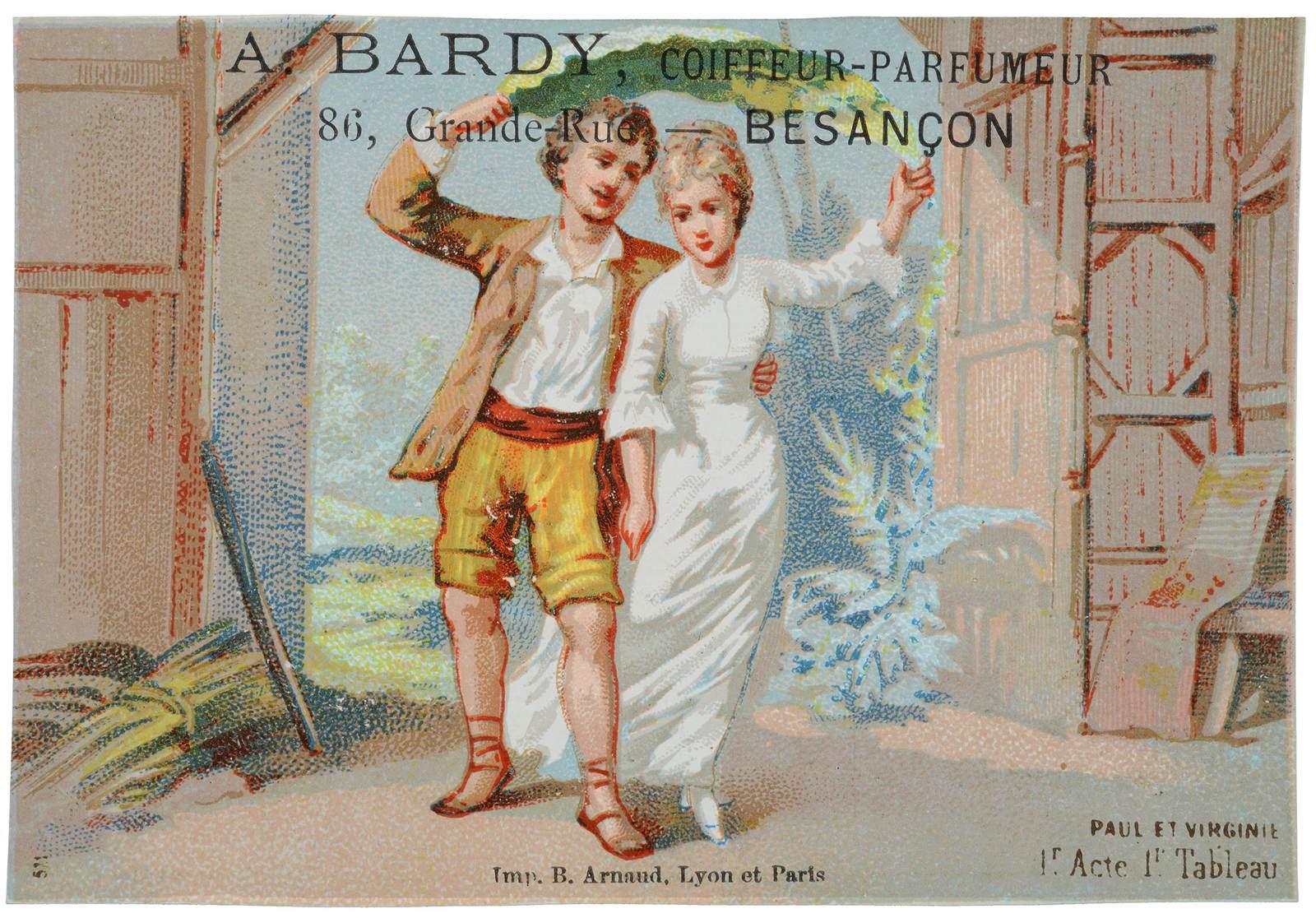 PAUL ET VIRGINIE / 1r. Acte 1r. Tableau (titre inscrit)