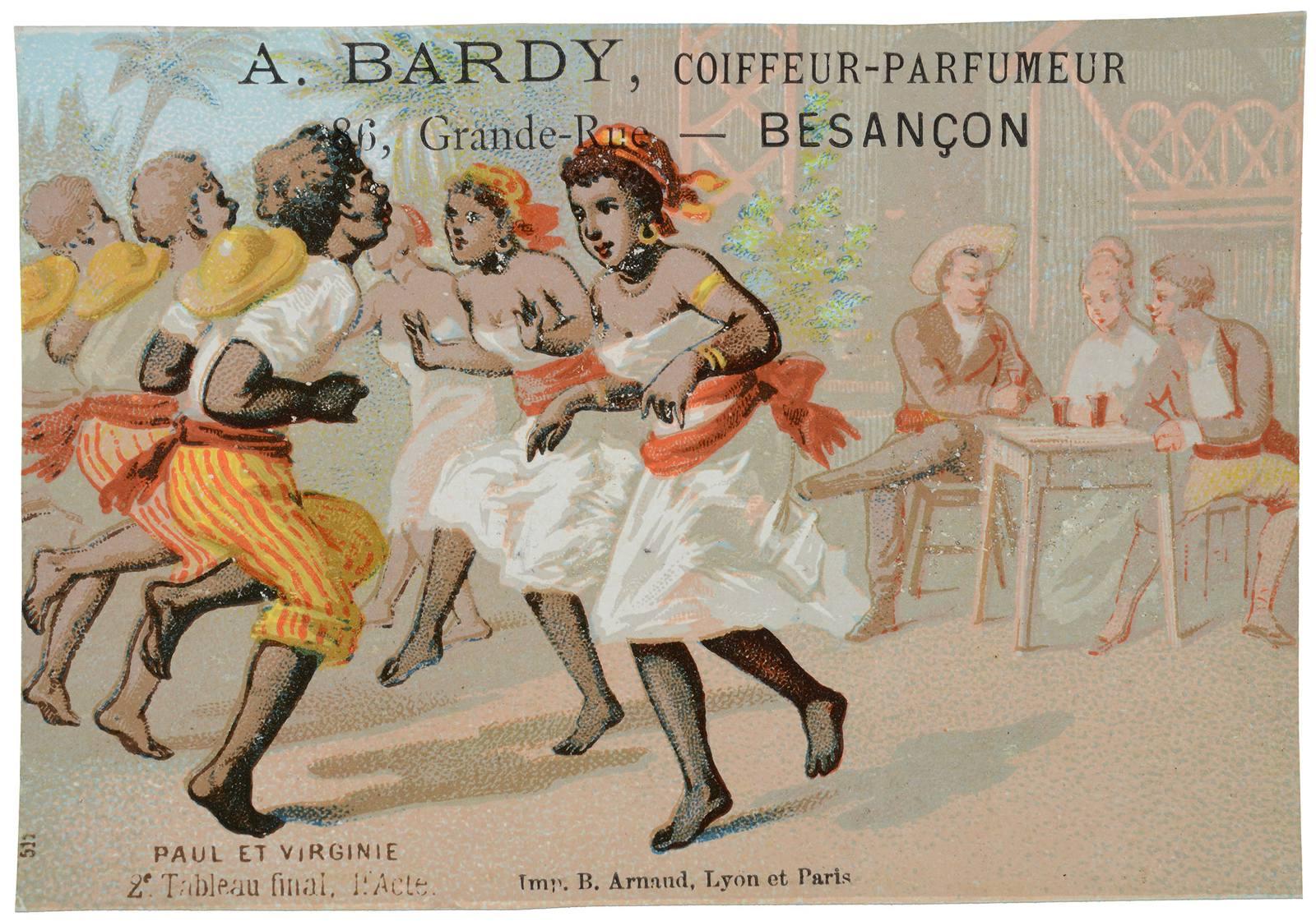 PAUL ET VIRGINIE / 2e. Tableau final, 1r. Acte. (titre inscrit)