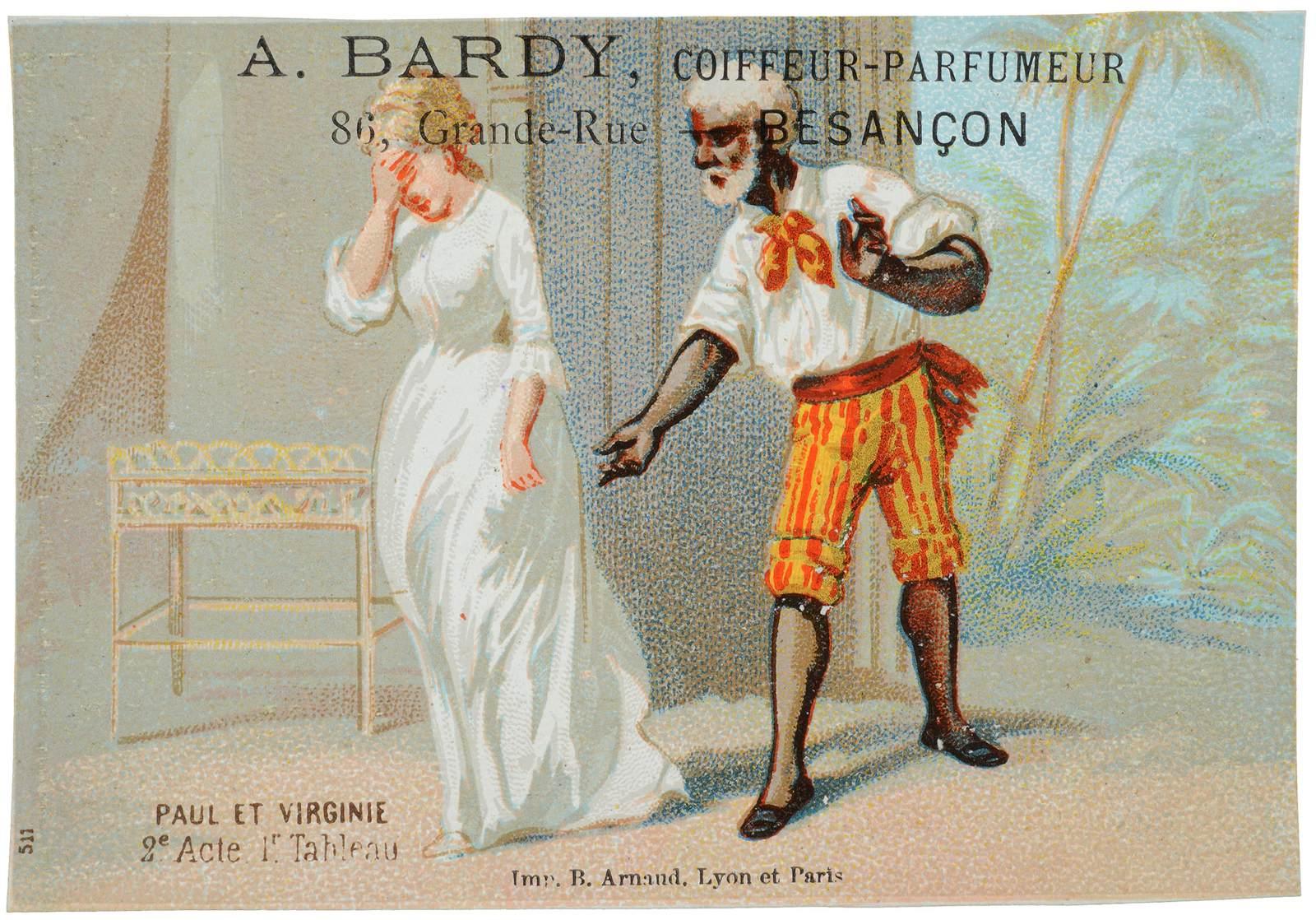 PAUL ET VIRGINIE / 2e Acte, 1r. Tableau (titre inscrit)