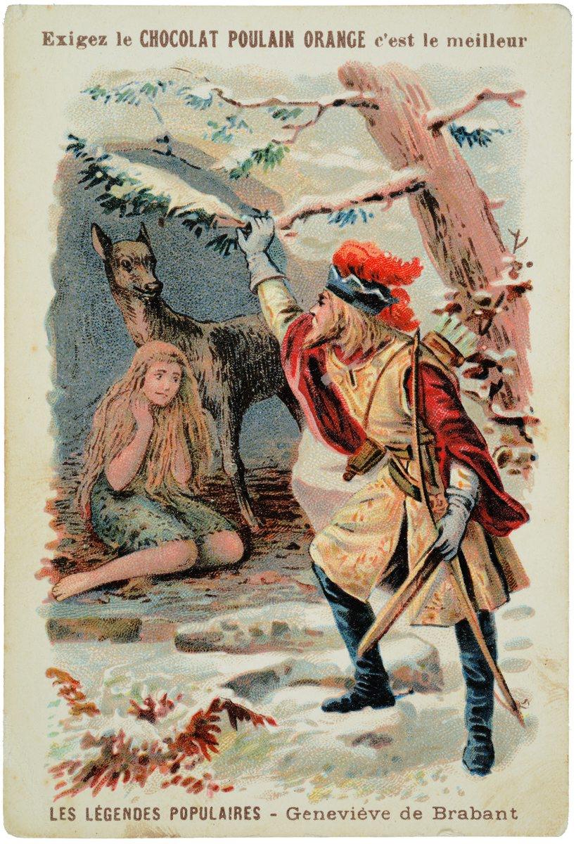 LES LEGENDES POPULAIRES - Geneviève de Brabant (titre inscrit)