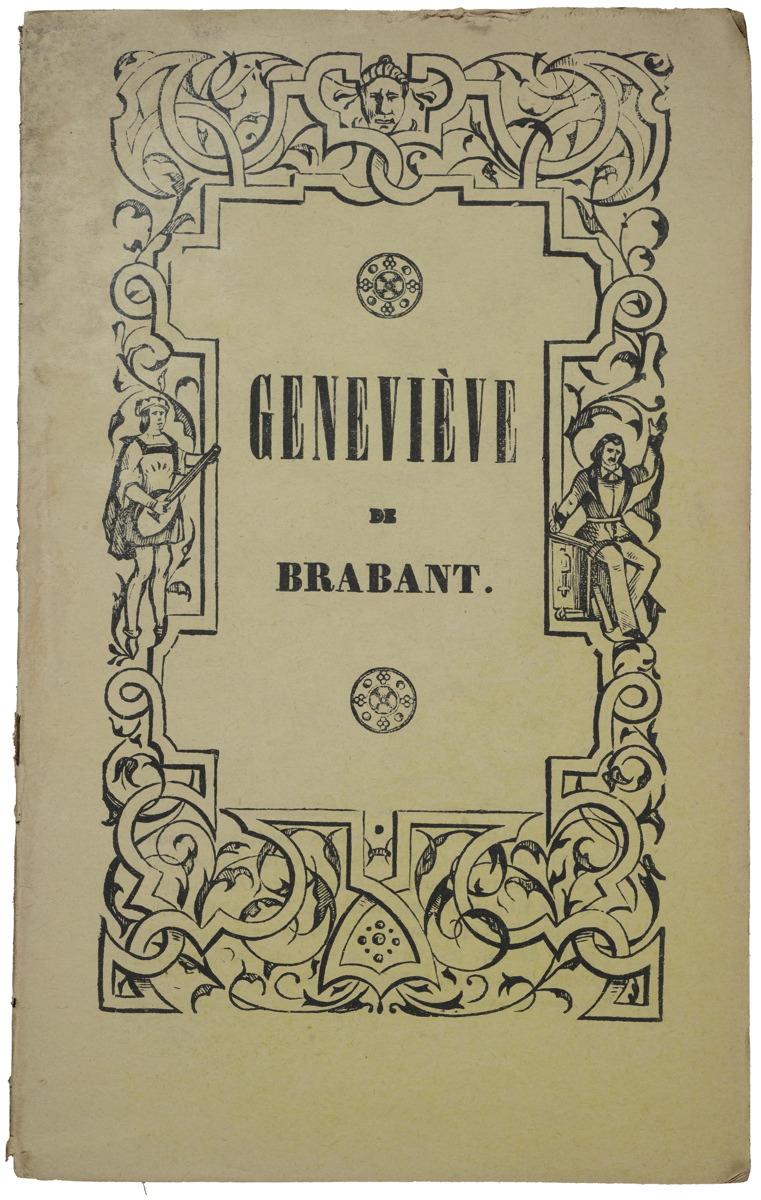 GENEVIEVE / DE / BRABANT. (titre inscrit)