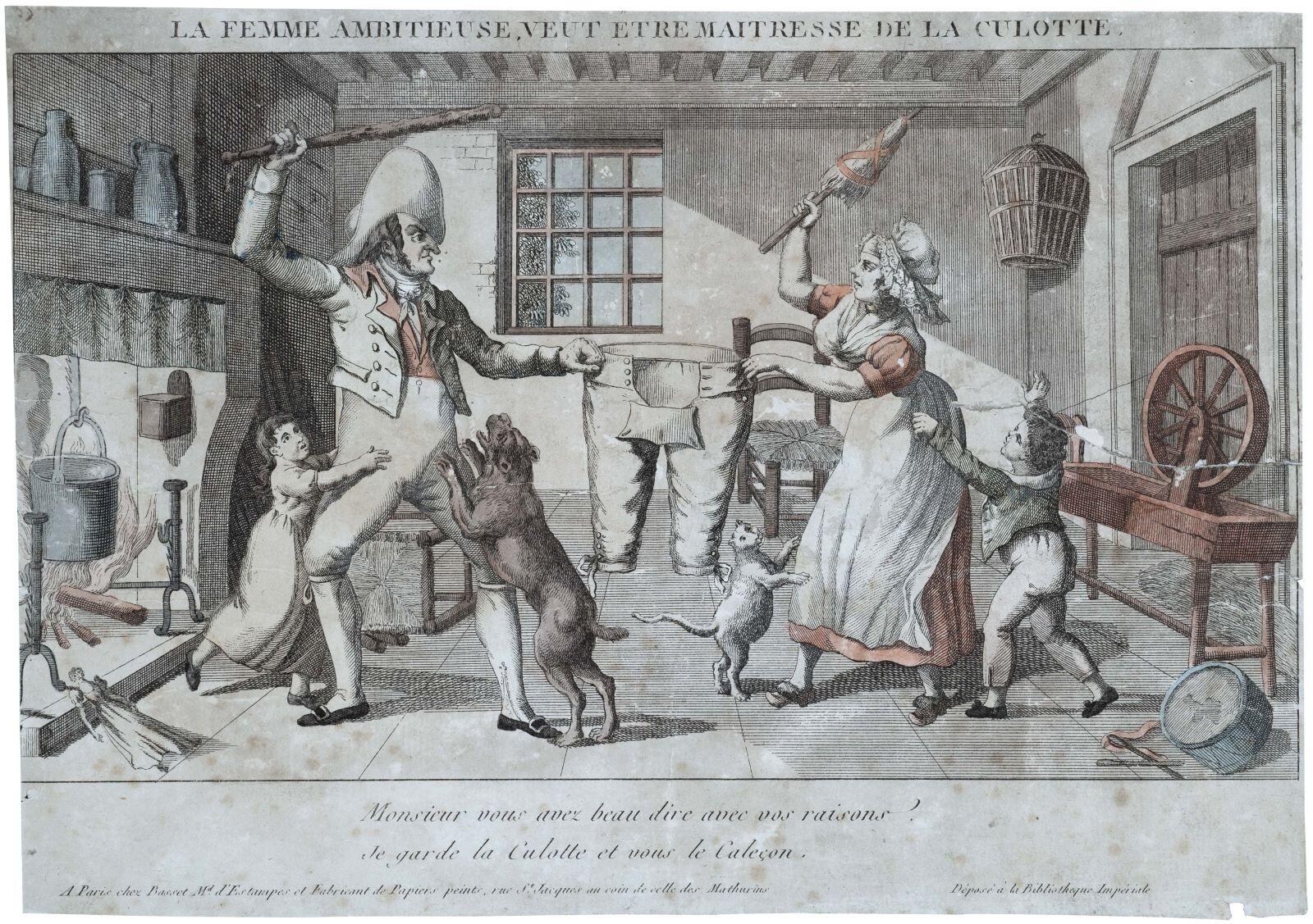 LA FEMME AMBITIEUSE, VEUT ÊTRE MAITRESSE DE LA CULOTTE. (titre inscrit)