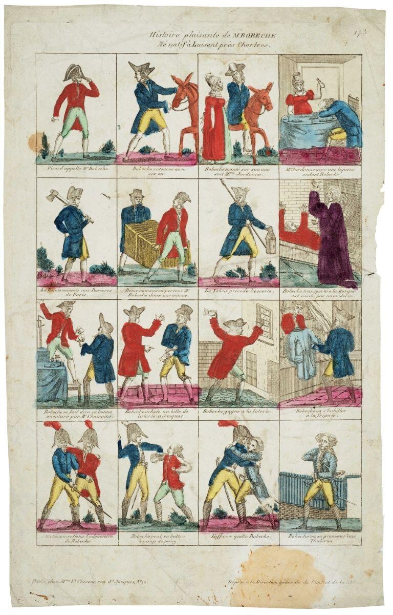 Histoire plaisante de Mr. BOBECHE / Né natif à Luisant près Chartres. 143 (titre inscrit)