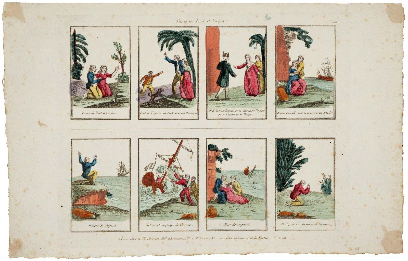 Suitte de Paul et Virginie. N°. 138. (titre inscrit)