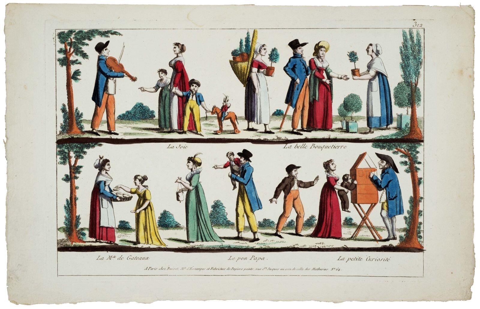 scènes diverses (titre fatice) ; 312 (titre inscrit)