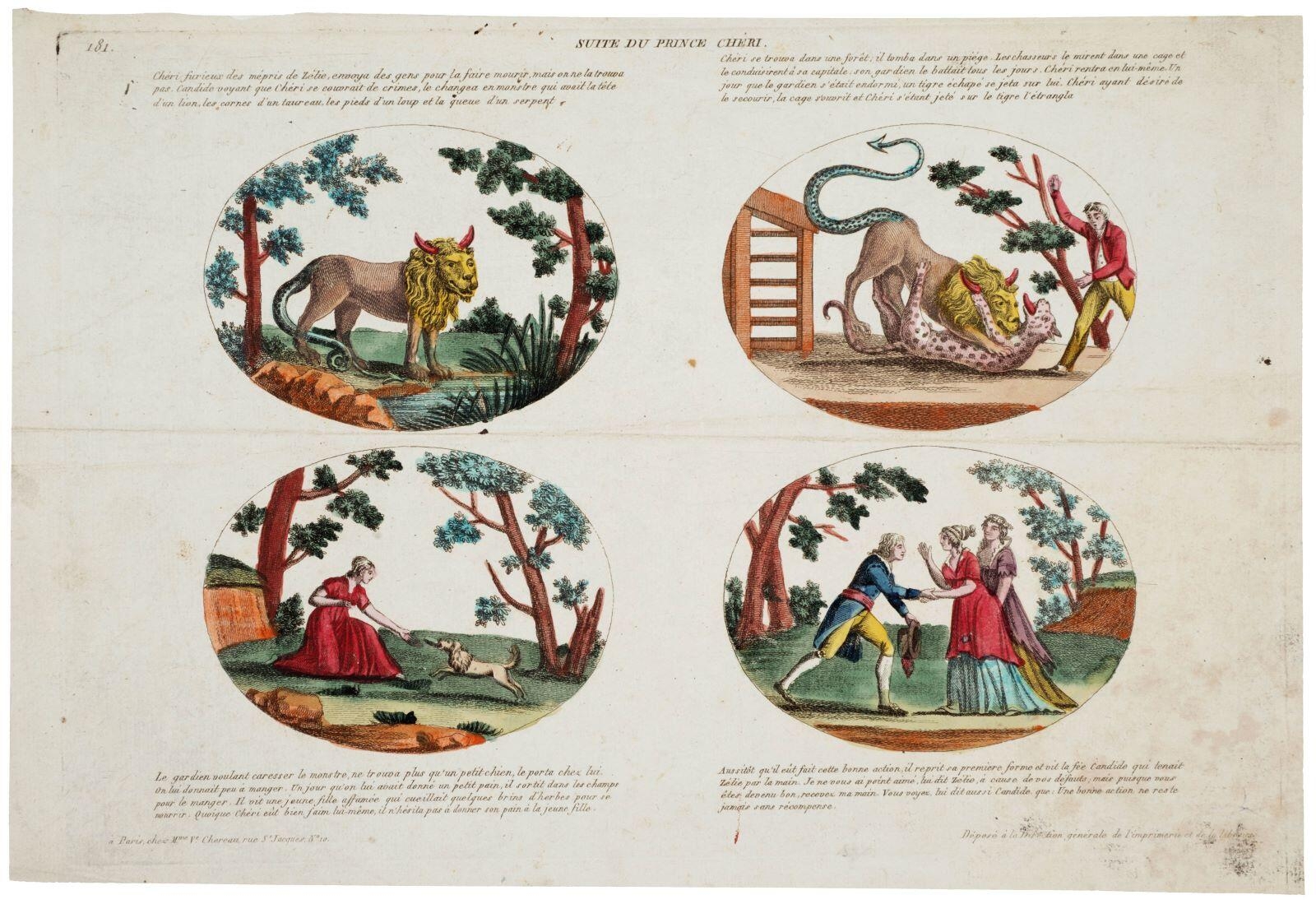 181. SUITE DU PRINCE CHÉRI. (titre inscrit)