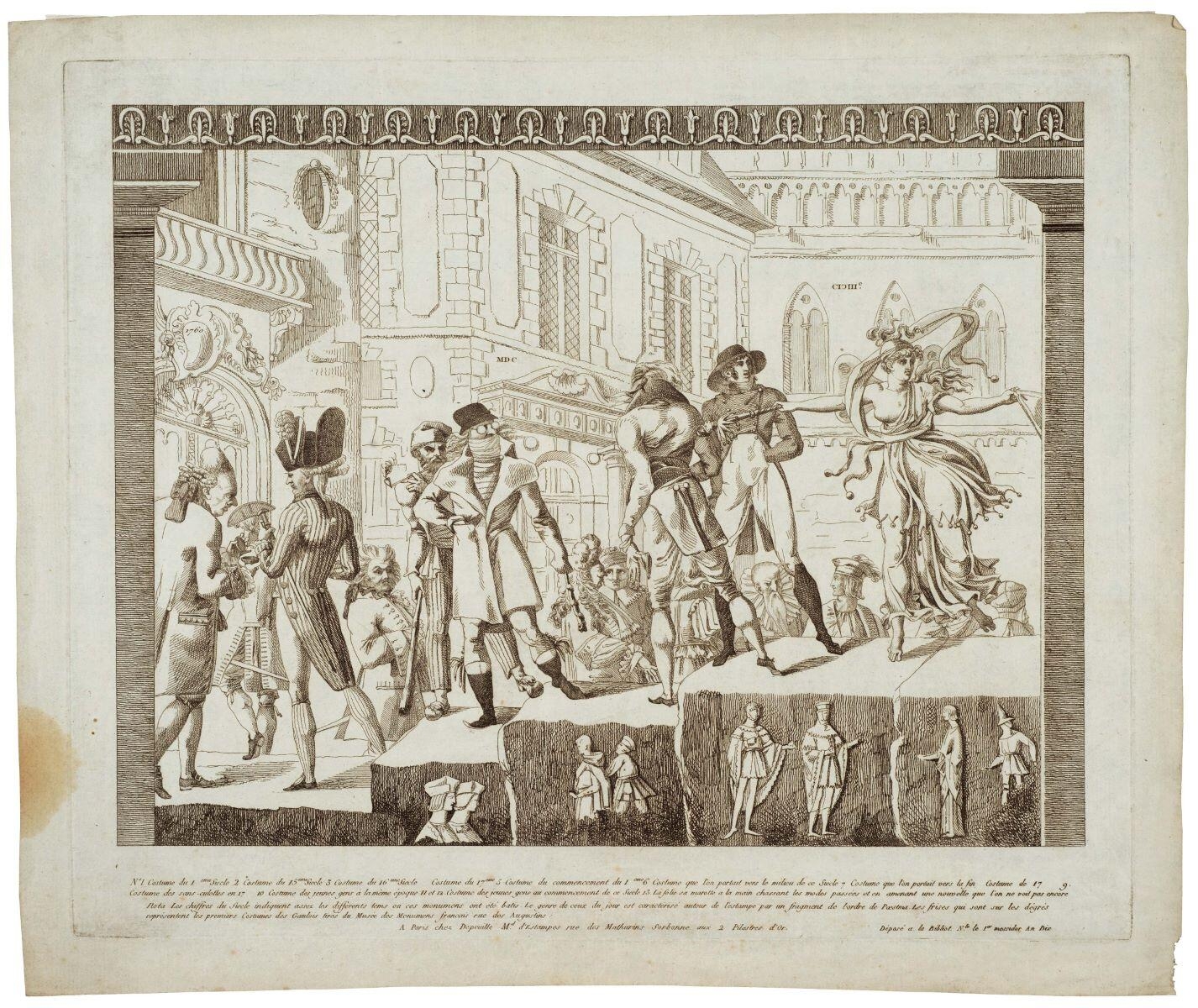 Costumes passés de mode (titre factice)