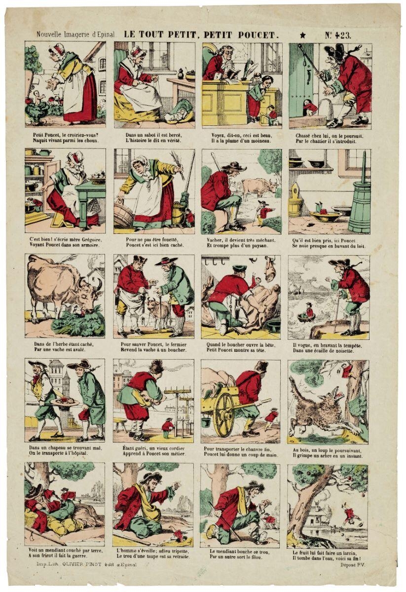 LE TOUT PETIT, PETIT POUCET. N°. 423. (titre inscrit)