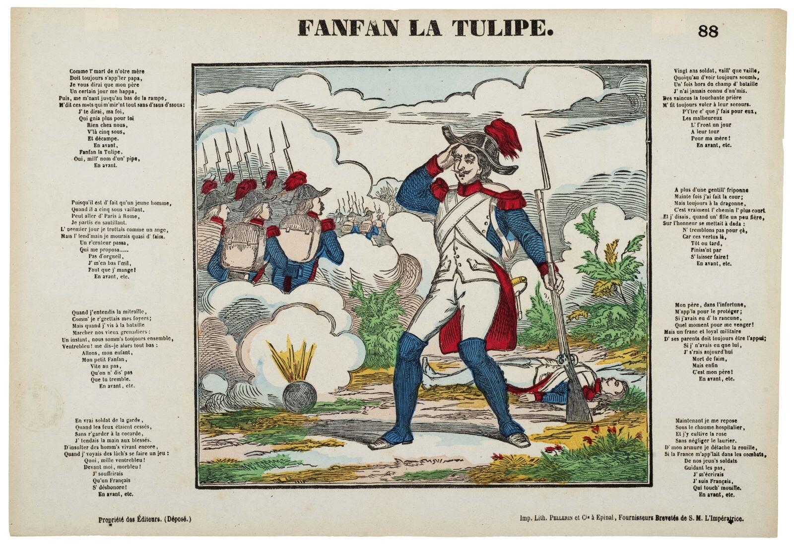 FANFAN LA TULIPE. 88 (titre inscrit)