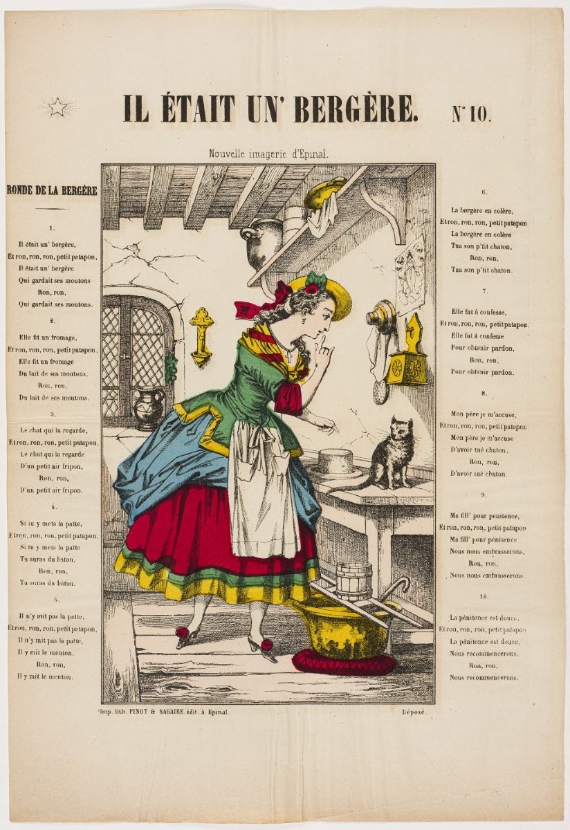 IL ÉTAIT UN' BERGÈRE. N° 10. (titre inscrit)