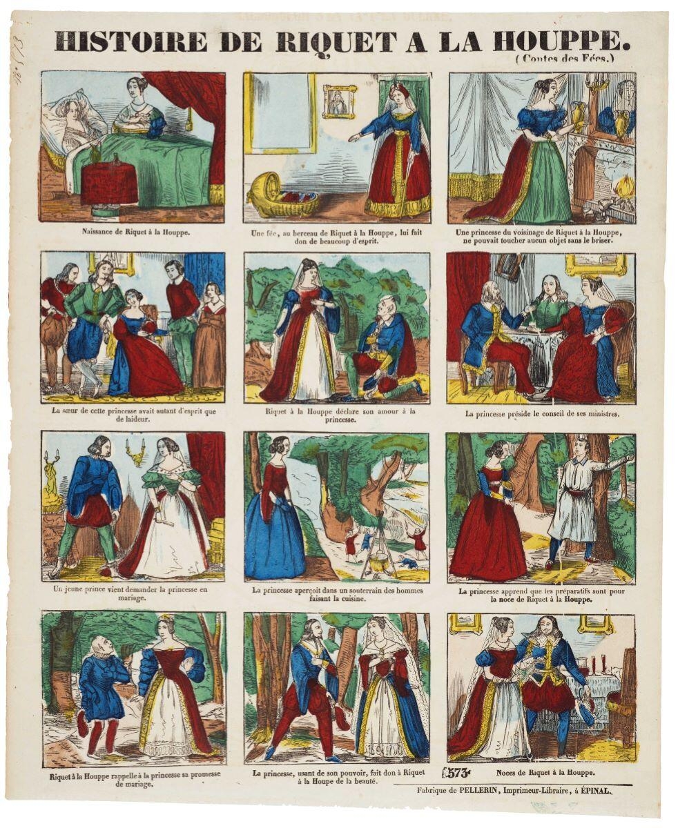 HISTOIRE DE RIQUET A LA HOUPPE. / (Contes des Fées.) / 573 (titre inscrit)