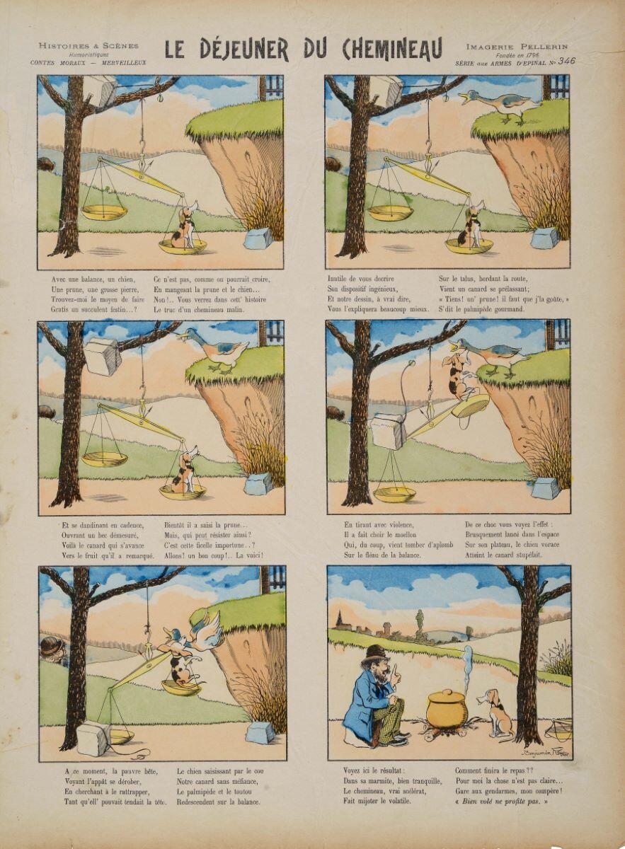 LE DÉJEUNER DU CHEMINEAU (titre inscrit)