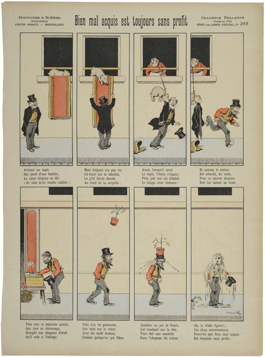 Bien mal acquis est toujours sans profit (titre inscrit)