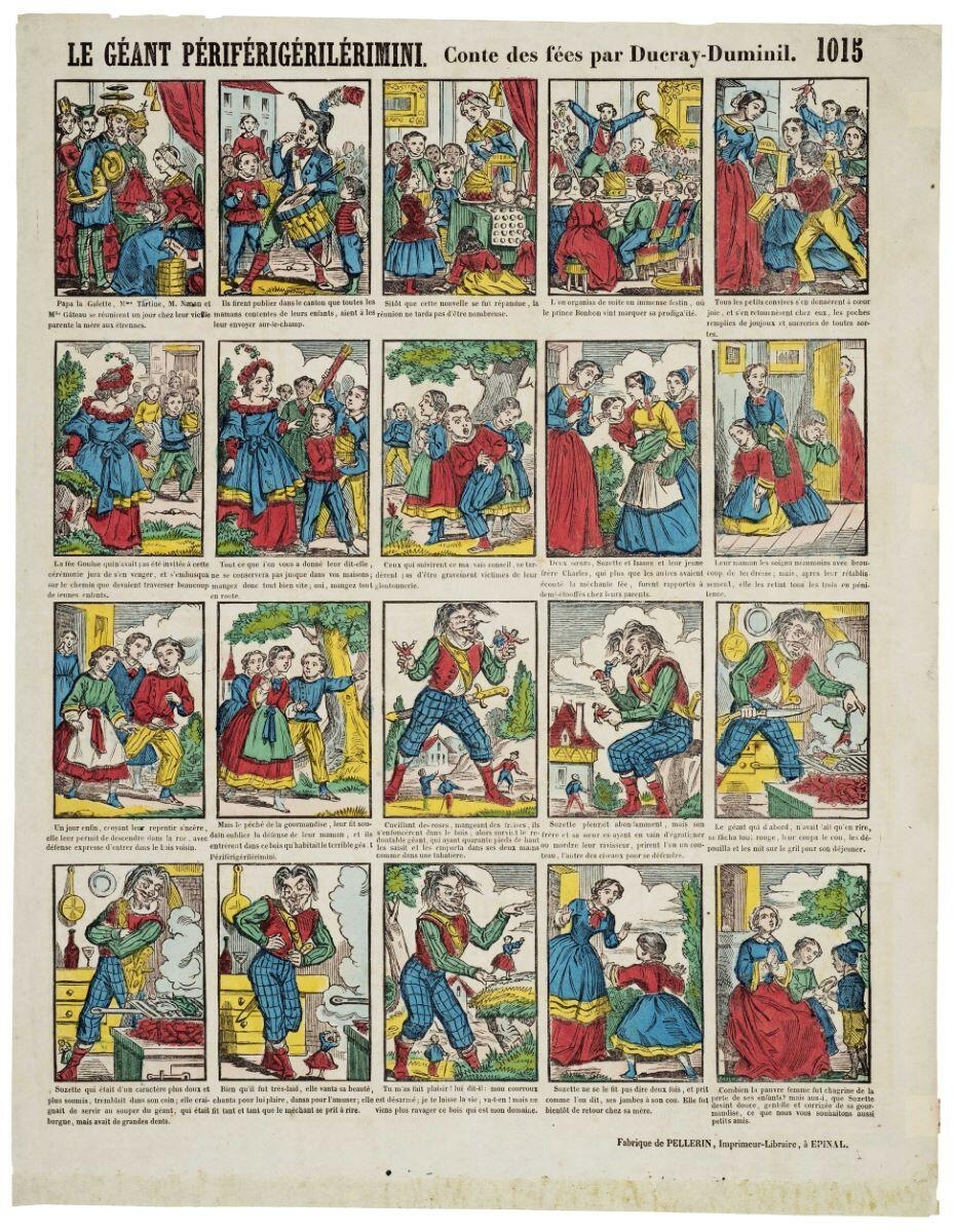 LE GÉANT PÉRIFÉRIGÉRILÉRIMINI. (Conte des fées par Ducray-Duminil. 1015 (titre inscrit)