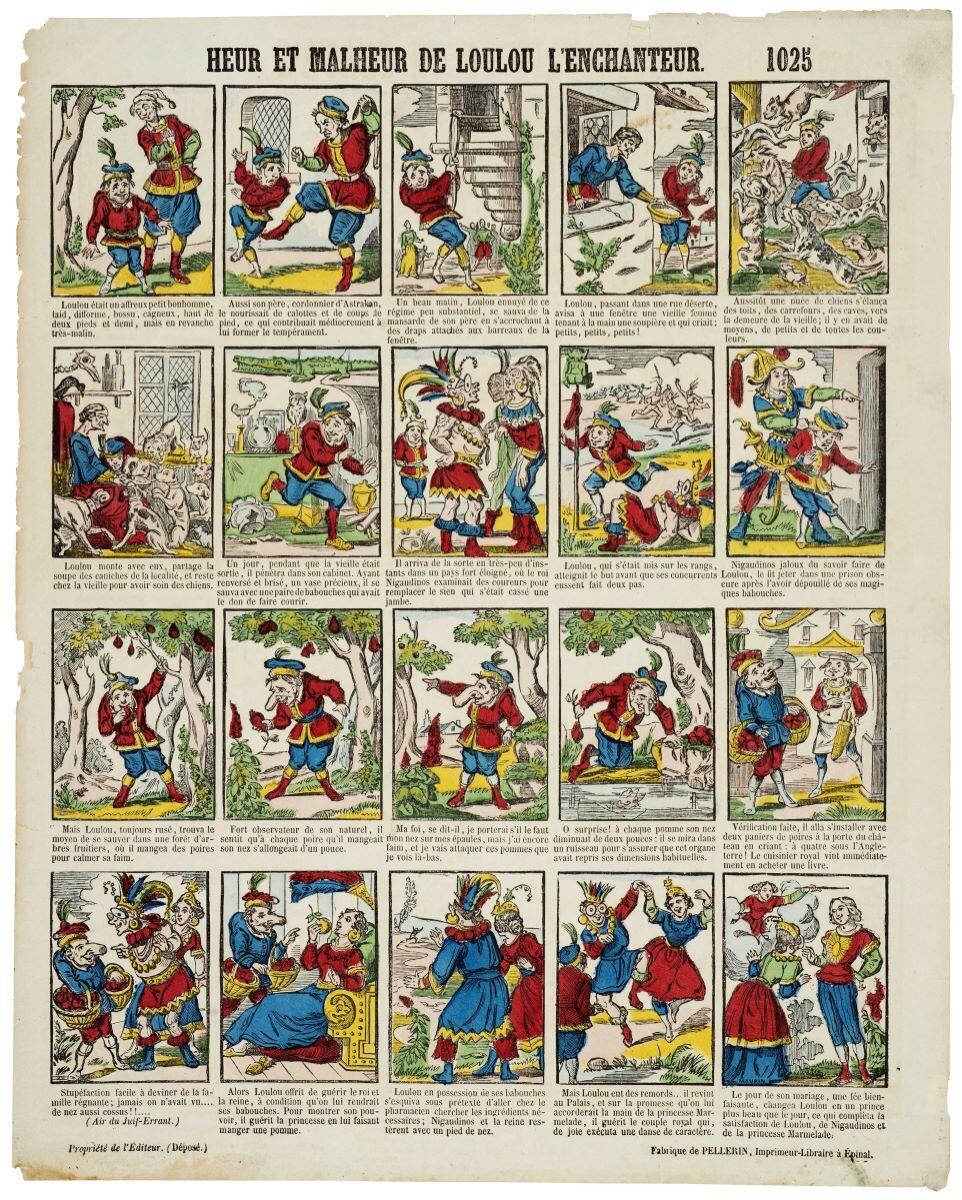 HEUR ET MALHEUR DE LOULOU L'ENCHANTEUR. 1025 (titre inscrit)