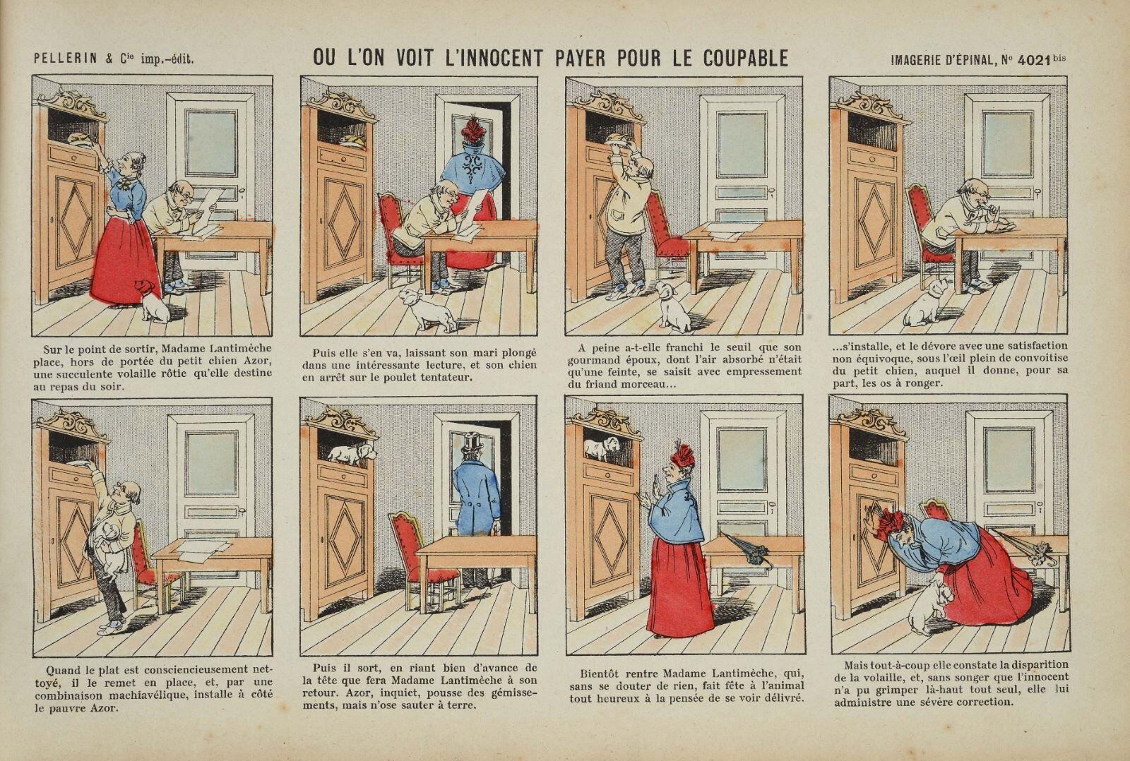 OU L'ON VOIT L'INNOCENT PAYER POUR LE COUPABLE (titre inscrit)