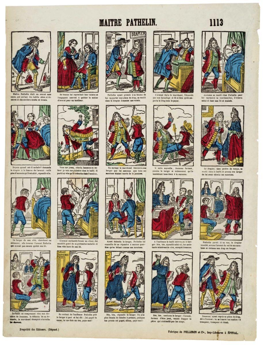 MAITRE PATHELIN. 1113 (titre inscrit)