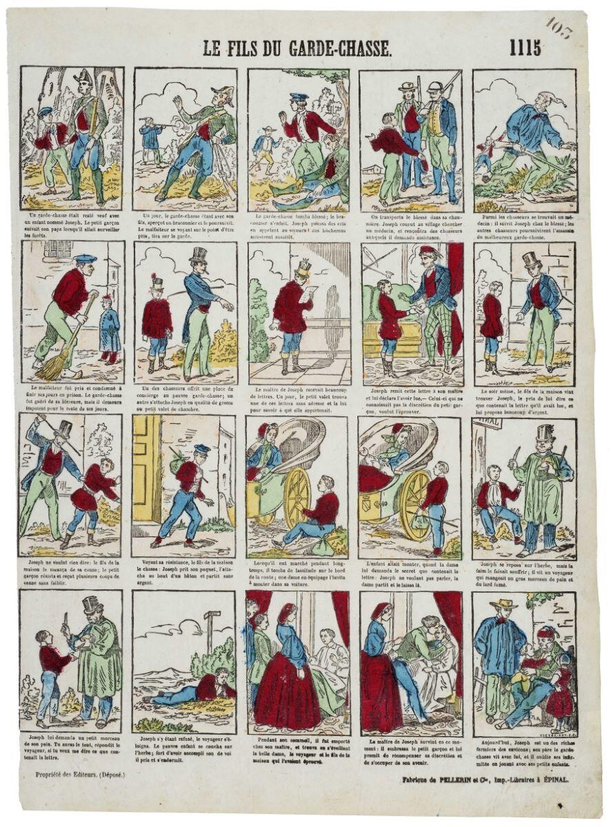 LE FILS DU GARDE-CHASSE. 1115 (titre inscrit)