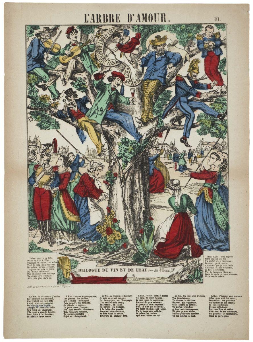 L'ARBRE D'AMOUR. 10. (titre inscrit)