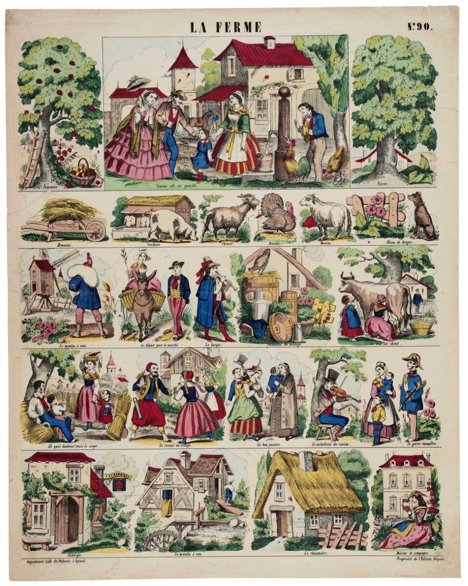 LA FERME N°. 90. (titre inscrit)