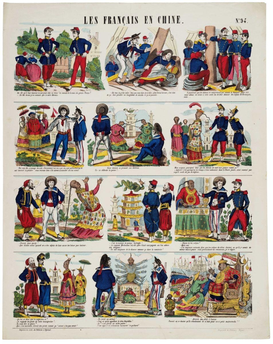 LES FRANÇAIS EN CHINE N°. 94. (titre inscrit)