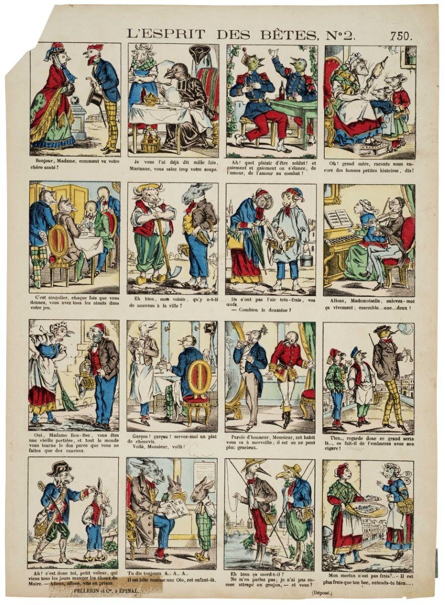 L'ESPRIT DES BÊTES. N° 2. 750. (titre inscrit)