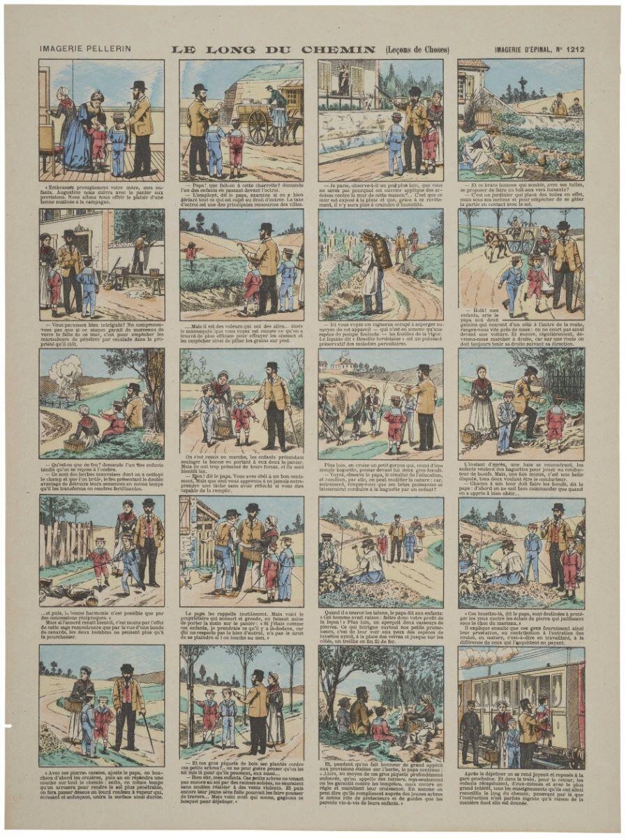 LE LONG DU CHEMIN (Leçons de Choses) (titre inscrit)