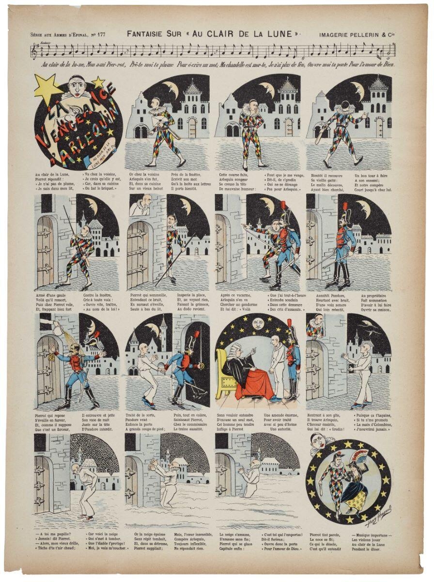 FANTAISIE SUR "AU CLAIR DE LA LUNE" (titre inscrit)