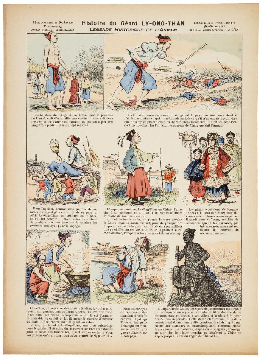 Histoire de Géant LY-ONG-THAN / LÉGENDE HISTORIQUE DE L'ANNAM (titre inscrit)