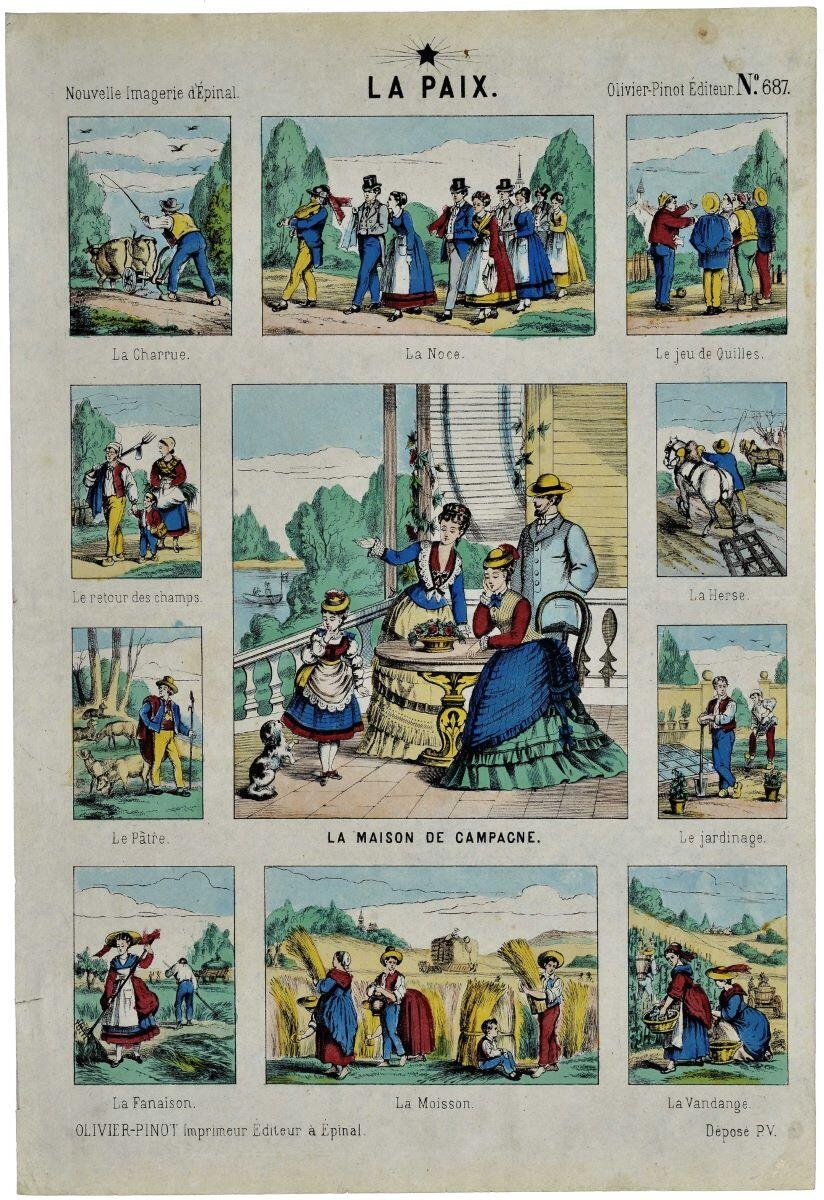 LA PAIX. N°. 687. (titre inscrit)
