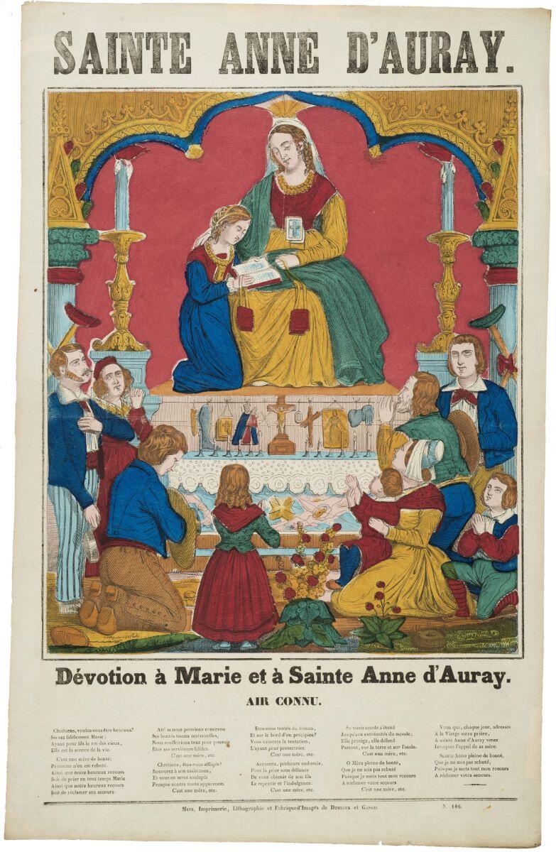 SAINTE ANNE D'AURAY. N. 106. (titre inscrit)