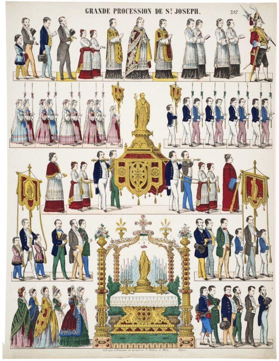 GRANDE PROCESSION DE ST. JOSEPH. 397 (titre inscrit)