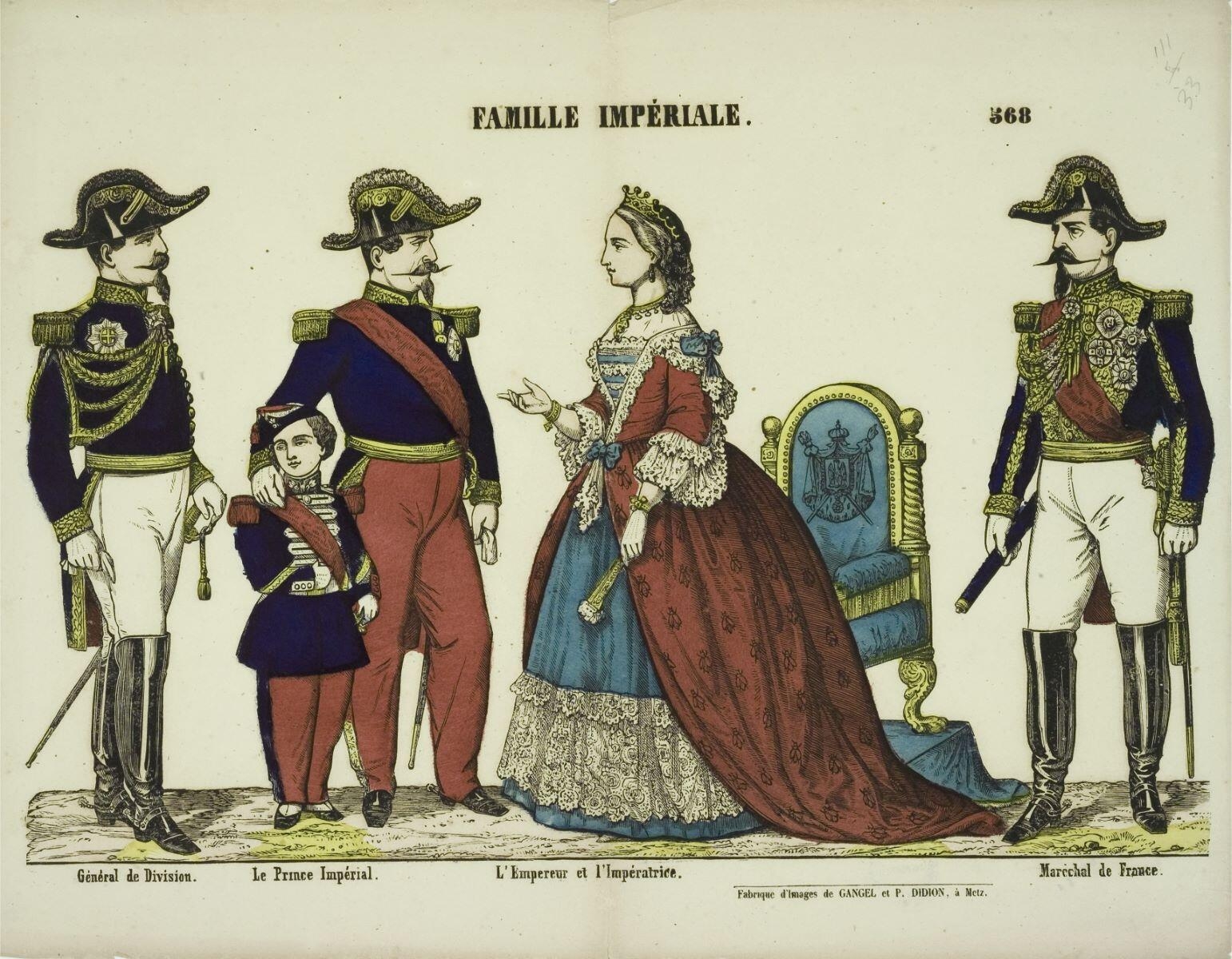 FAMILLE IMPÉRIALE. titre inscrit) / 568