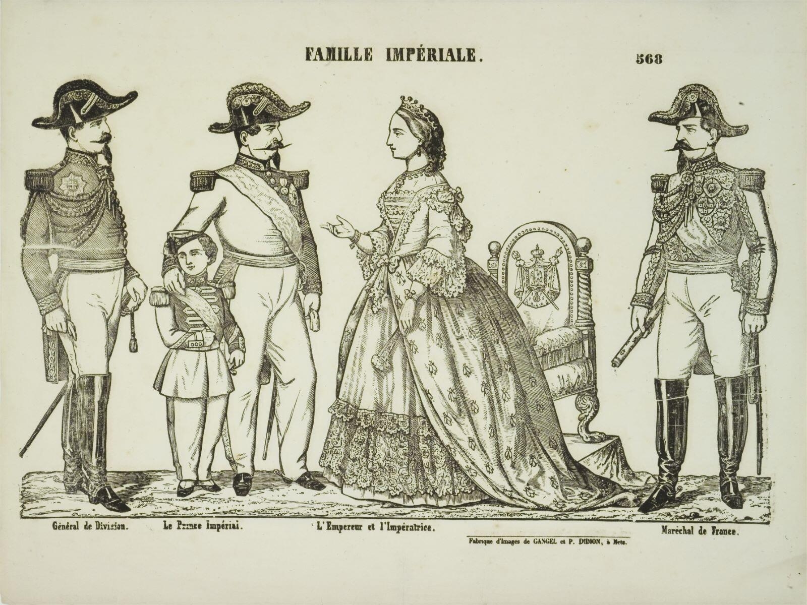 FAMILLE IMPÉRIALE. 568 (titre inscrit)