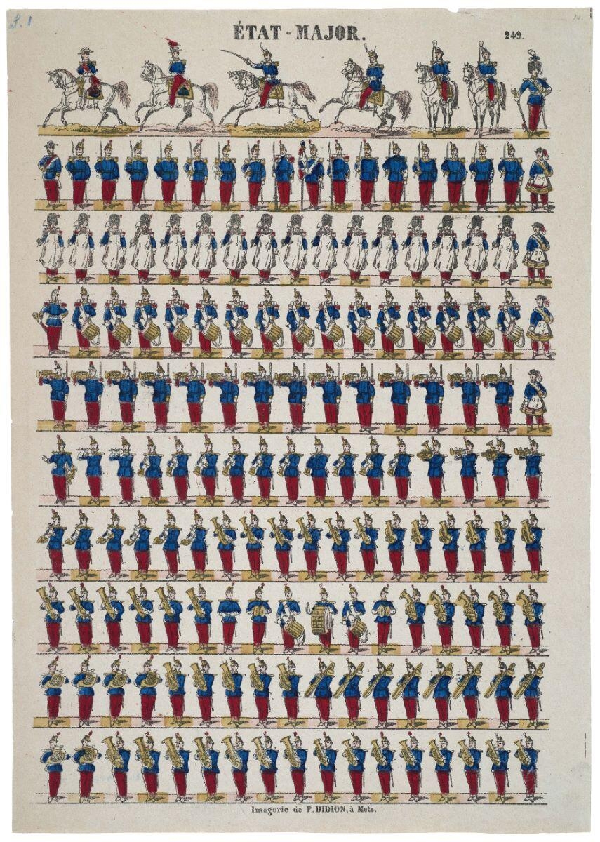 ÉTAT-MAJOR. 249. (titre inscrit)