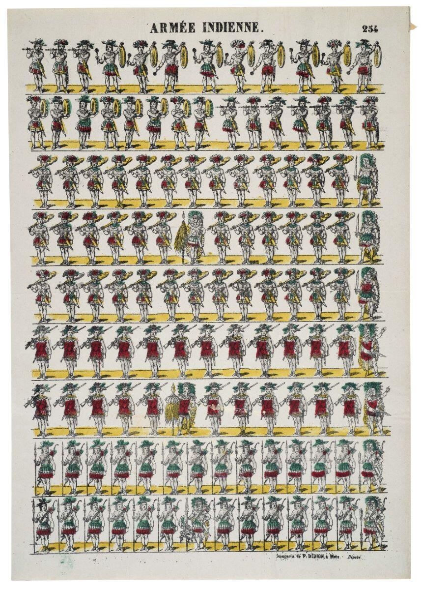 ARMÉE INDIENNE. 254 (titre inscrit)