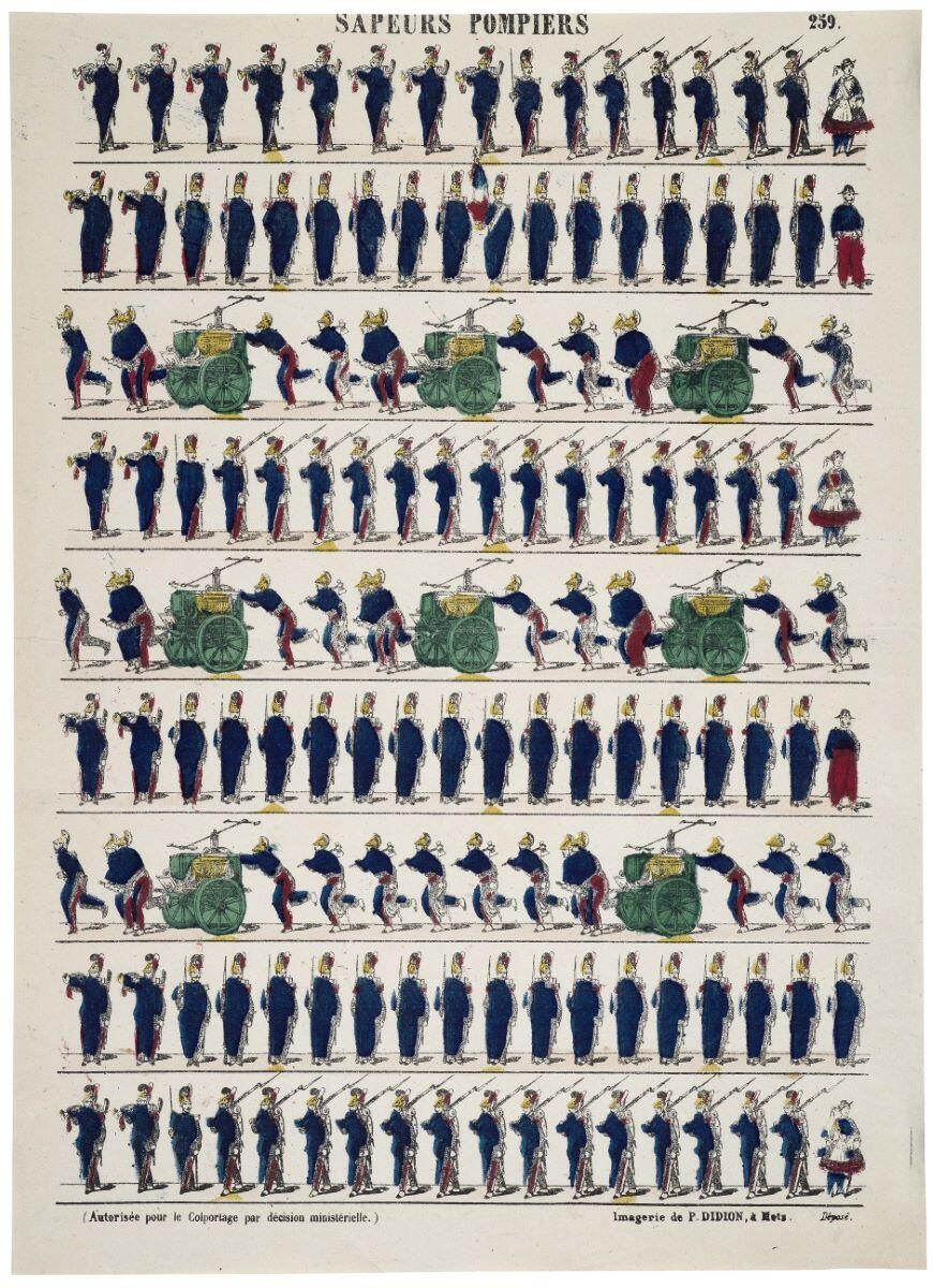 SAPEURS POMPIERS 259. (titre inscrit)