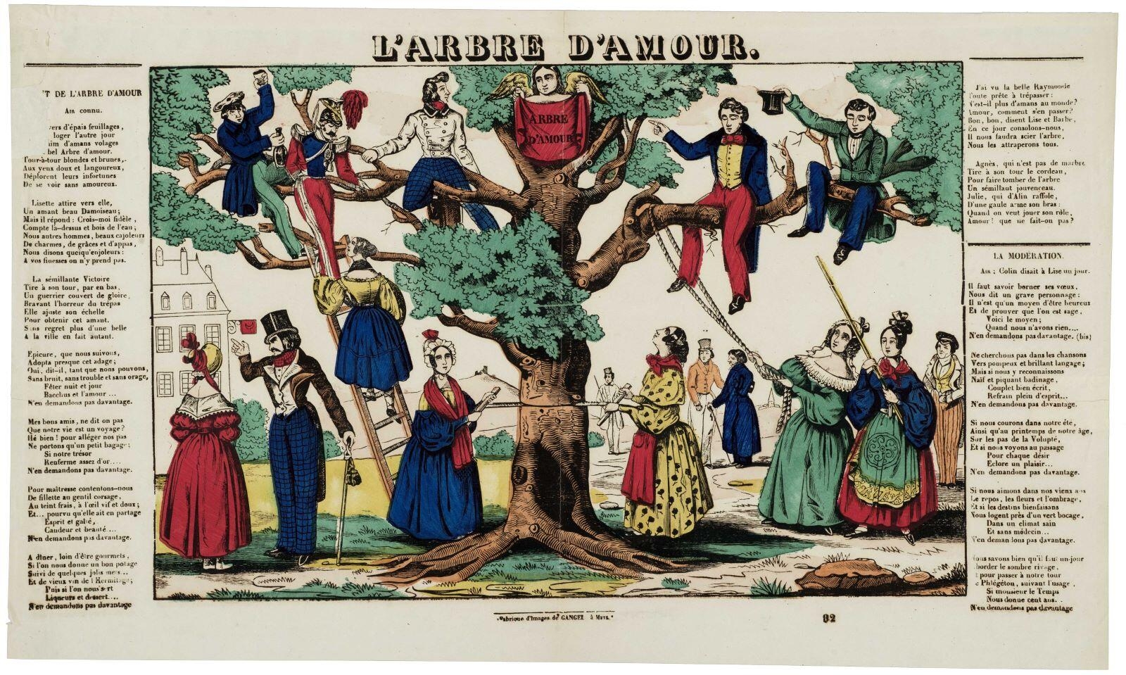 L'ARBRE D'AMOUR. 82 (titre inscrit)