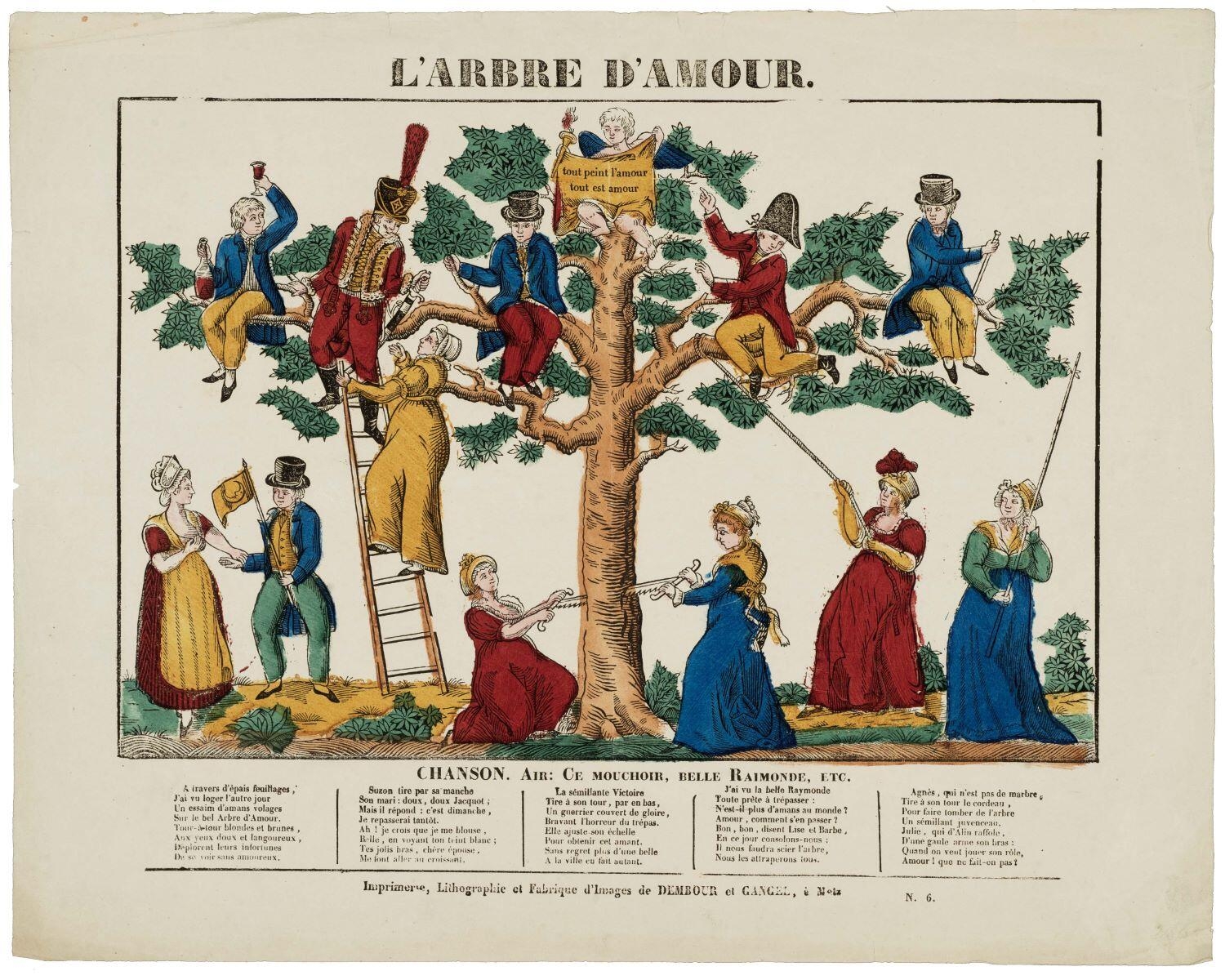 L'ARBRE D'AMOUR. / N. 6. (titre inscrit)