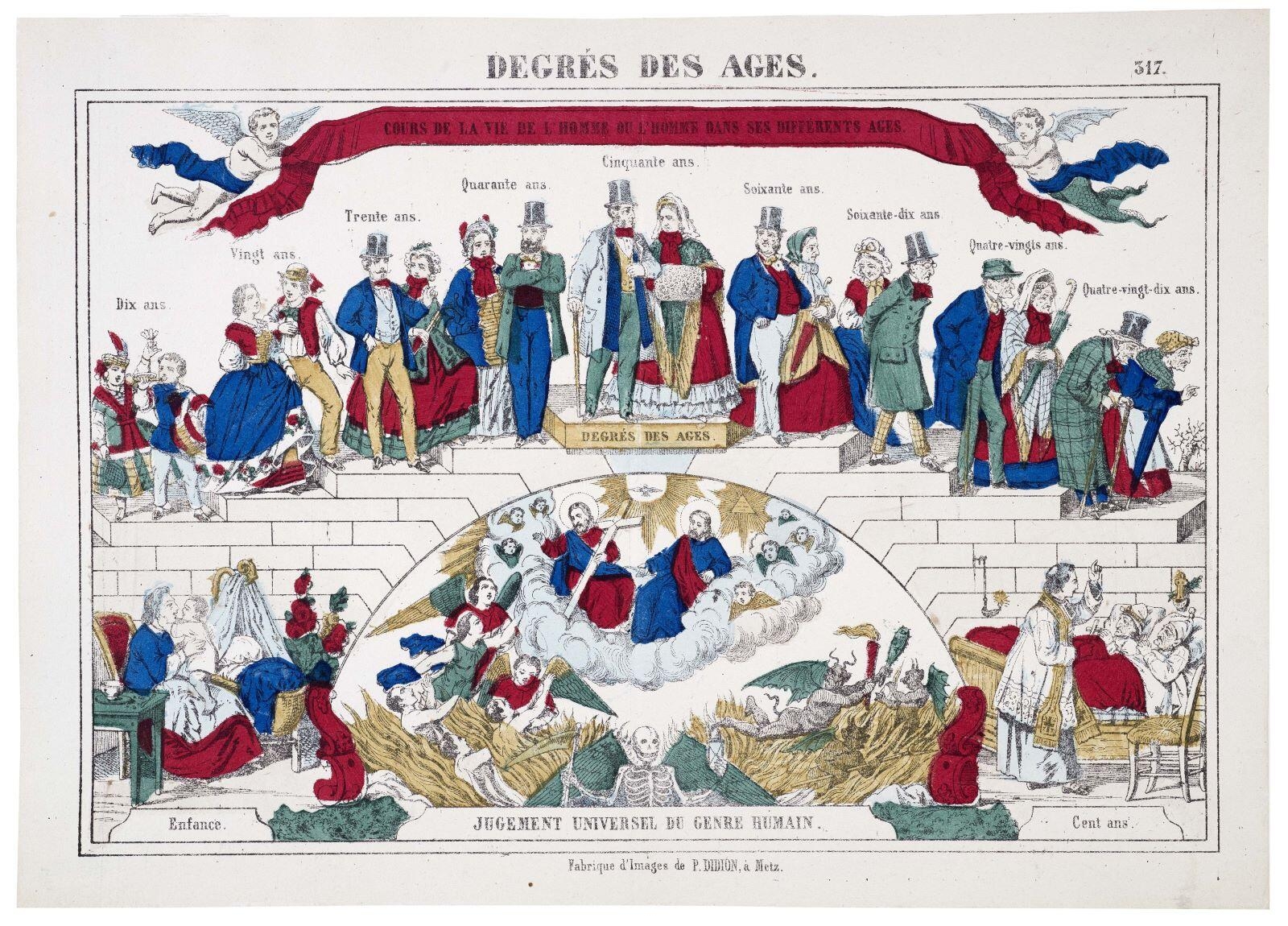 DEGRÉS DES AGES. / 317. (titre inscrit)