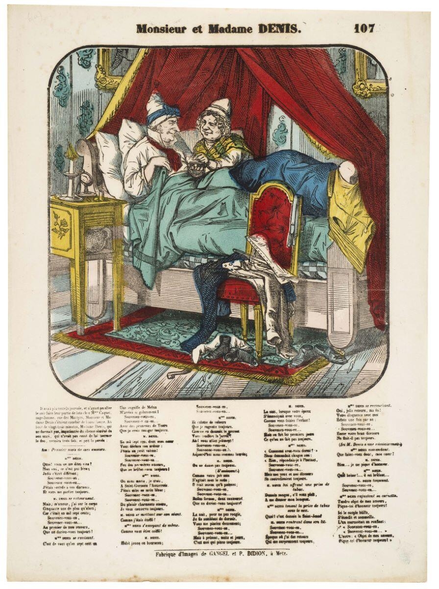 Monsieur et Madame DENIS. 107 (titre inscrit)