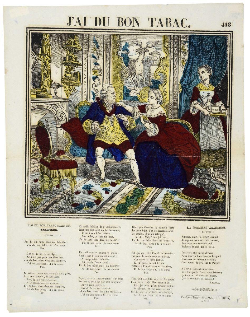 J'AI DU BON TABAC. 518 (titre inscrit)