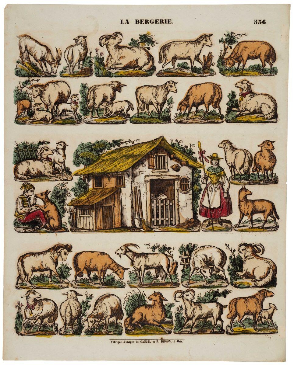 LA BERGERIE. 536 (titre inscrit)
